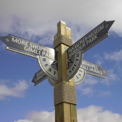 Custom Street Name Blade