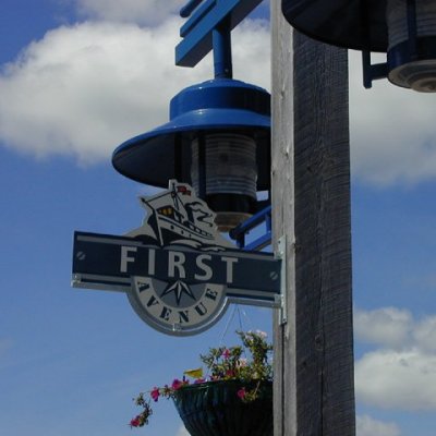 Custom Street Name Blade