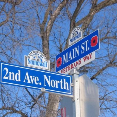 Custom Street Name Blade