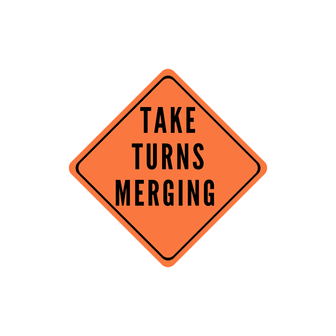 take turns merging