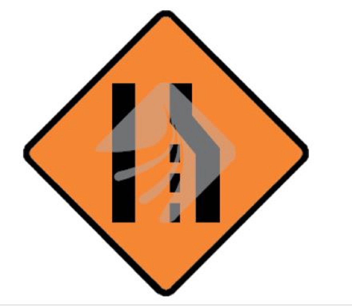 tc-5 "Lane Ends"