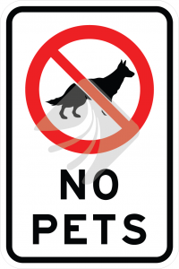 No pets