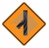 TEMPORARY CONCEALED ROAD LEFT OR RIGHT - thumbnail