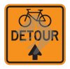 BICYCLE LANE DETOUR MARKER - thumbnail